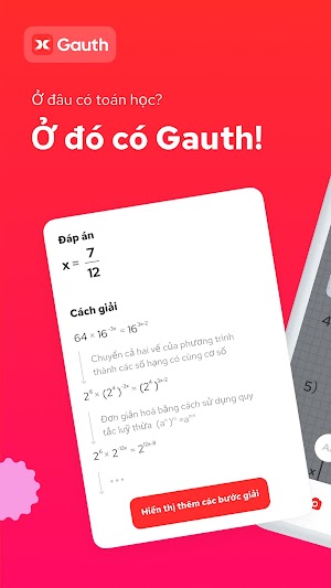 Gauth hỗ trợ giải bài tập về nhà bằng AI