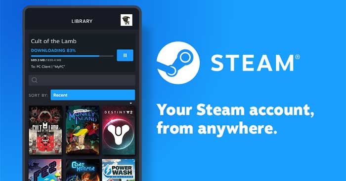 Truy cập Steam mọi lúc mọi nơi với ứng dụng Steam Mobile