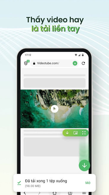 Tải video nhanh trên Cốc Cốc
