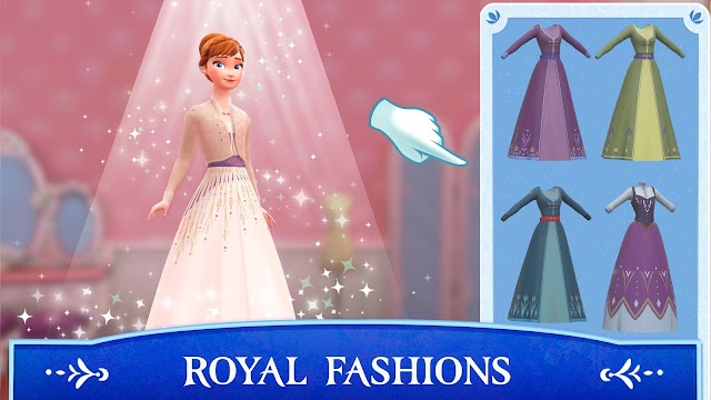 Chọn trang phục cho các nhân vật trong bộ phim hoạt hình Frozen