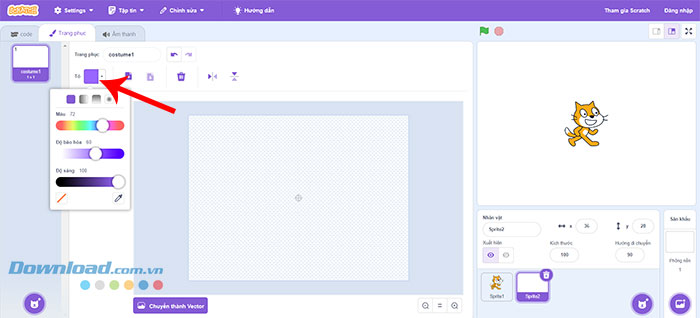 cach tao tro choi cuon dieu khien o to Scratch 3*471508