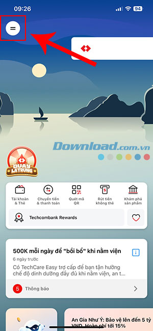 cach them du lieu sinh trac hoc trong techcombank mobile 1*471481