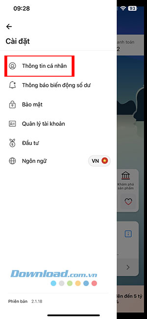 cach them du lieu sinh trac hoc trong techcombank mobile 3*471479