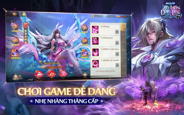 Chơi game dễ dàng – nhẹ nhàng thăng cấp