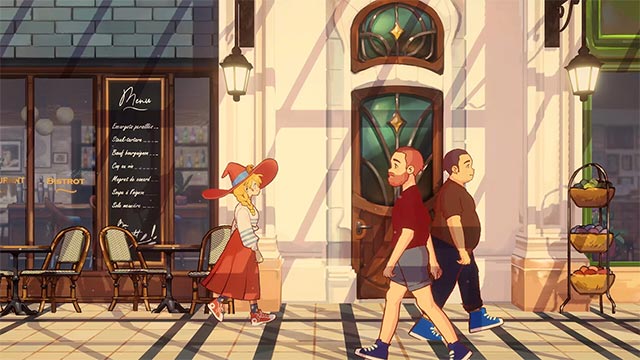 Cùng cô phù thủy nhỏ khám phá Thủ đô Paris với những cửa hiệu, nhân vật thú vị