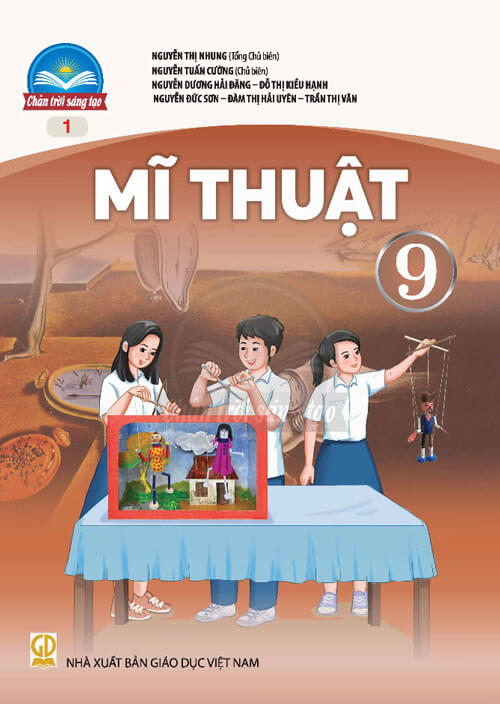 Sách giáo khoa Mĩ thuật 9 Bản 1