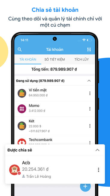 Chia sẻ tài chính