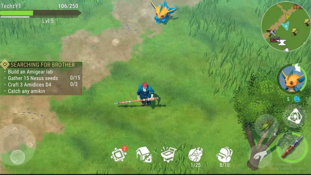 Phiêu lưu vào vùng hoang dã trong Amikin Survival: Anime RPG