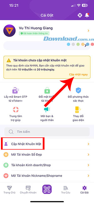 cach them nhan dang sinh trac hoc tren tpbank mobile 2*472346