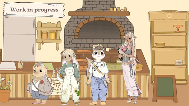 Kết bạn và trò chuyện với những vị khách đáng yêu trong game Madame Fifi Bakery