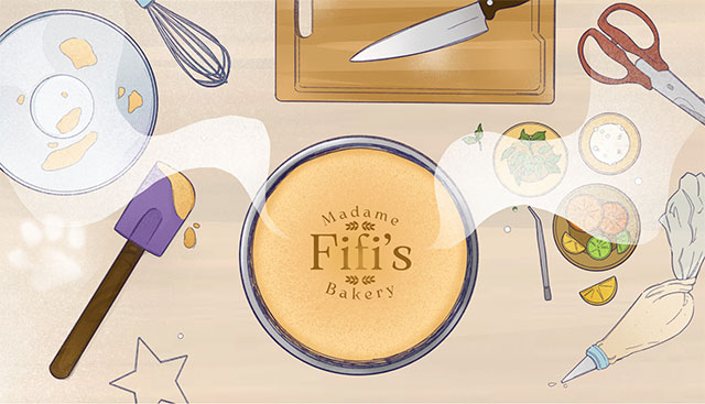 Chào mừng bạn đến với tiệm bánh động vật mang tên Madame Fifi's Bakery