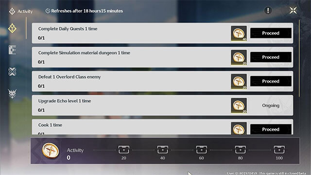 Hoàn thành các nhiệm vụ hàng ngày và nhiệm vụ Guidebook