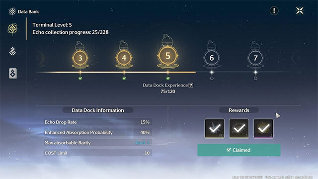 Làm các nhiệm vụ và farm Echo