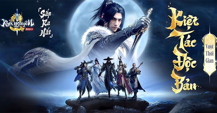 Game mobile chủ đề kiếm hiệp với hình ảnh và hiệu ứng mãn nhãn - Khởi Nguyên Mobile 
