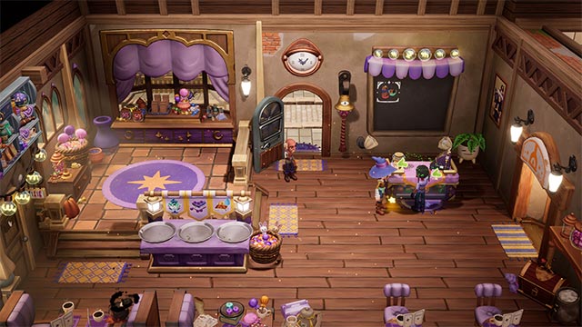 Quản lý tiệm bánh ma thuật của phù thủy trong game Magical Bakery