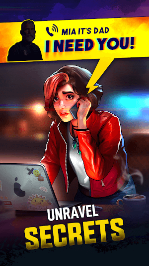 Bạn vào vai Mia và tìm hiểu về các bí mật trong thế giới của game Merge 2 Survive 