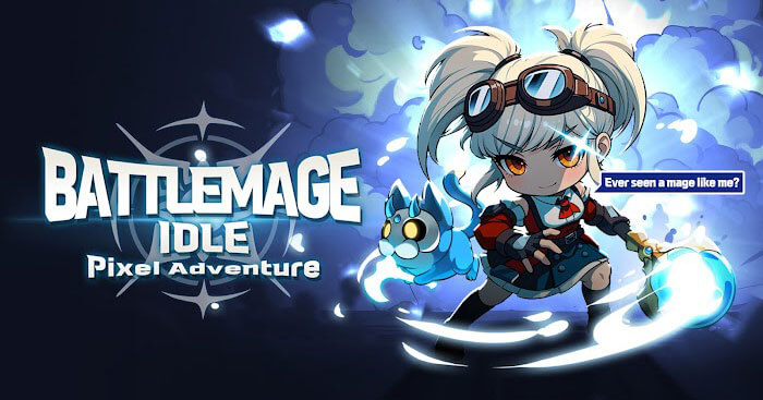 Battlemage Idle cho bạn tham gia vào cuộc phiêu lưu cùng cô pháp sư nhỏ
