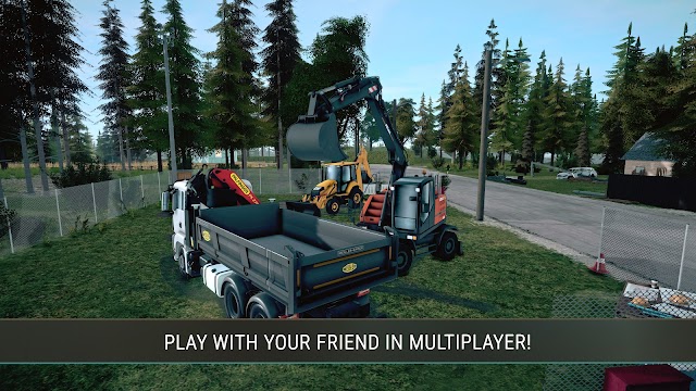 Construction Simulator 4 có chế độ nhiều người chơi, cho phép bạn chơi cùng bạn bè