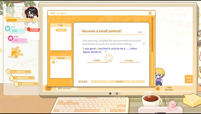 Tìm kiếm cảm hứng và sáng tác trong thế giới tưởng tượng của riêng mình