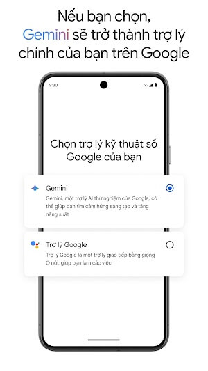 Google Gemini có thể thay Google Assistant làm trợ lý chính của điện thoại