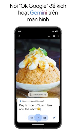 Kích hoạt Gemini bằng cách nói "He Google" hoăc "Ok Google"