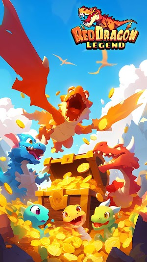 Red Dragon Legend cho bạn nuôi và phát triển các loài rồng, khủng long
