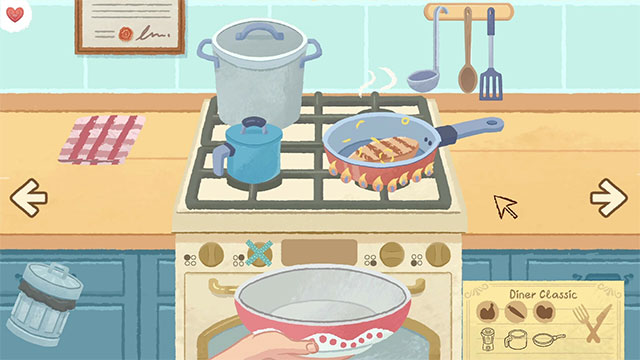 Cook For Love là trò chơi nấu ăn ấm cúng với đồ họa vẽ tay xinh xắn