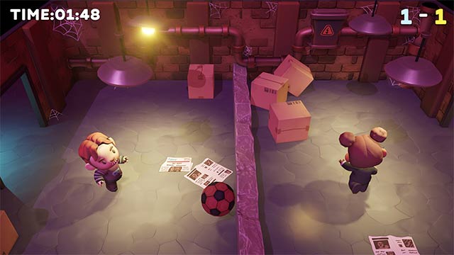 Lối chơi của Footsy game hoàn toàn dựa trên cơ chế vật lý thực