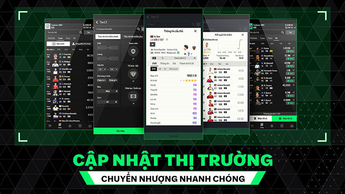 Game đá bóng FC Online M mang đến Android