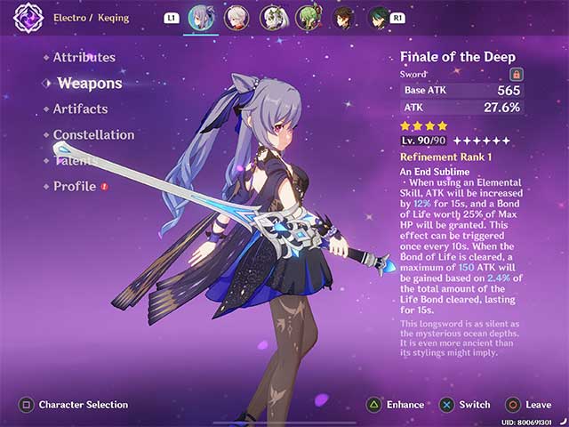 Finale of the Deep Sword sẽ nâng cao sức mạnh của bạn trong các cuộc chiến