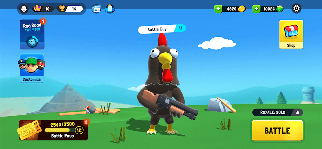 Chiến đấu solo hoặc tổ đội