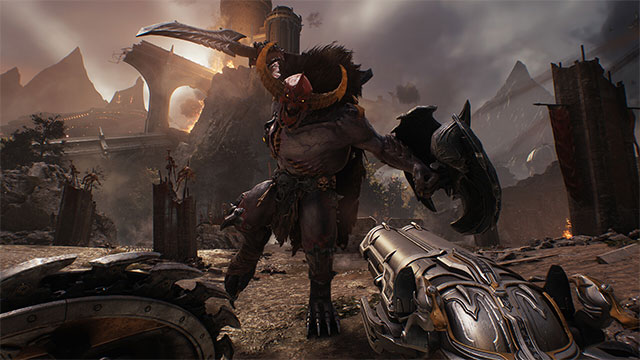 DOOM: The Dark Ages vẫn trung thành với phong cách FPS hành động chân thực từ series DOOM