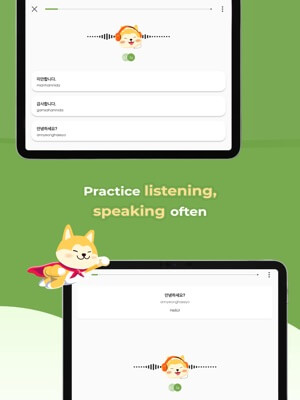 Thực hành nghe nói thường xuyên