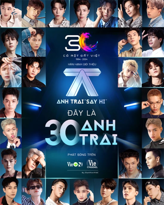 Poster chương trình Anh Trai Say Hi