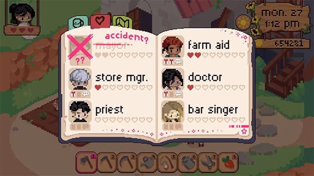 Mỗi lượt chơi Grave Season sẽ sinh ra dàn NPC hoàn toàn mới