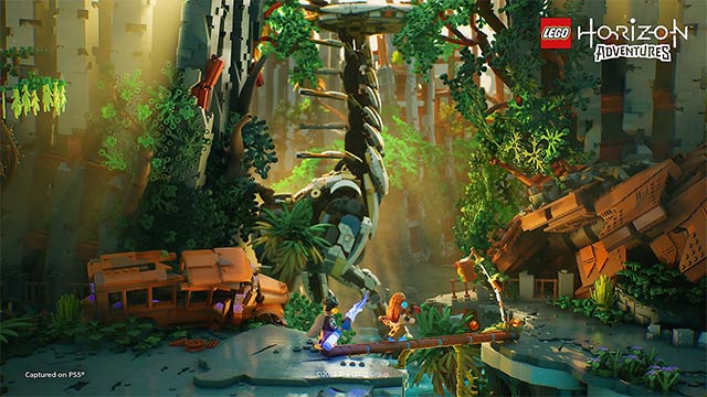 Chơi LEGO Horizon Adventure 1 mình hoặc hợp tác 2 người trong chế độ nội bộ và online