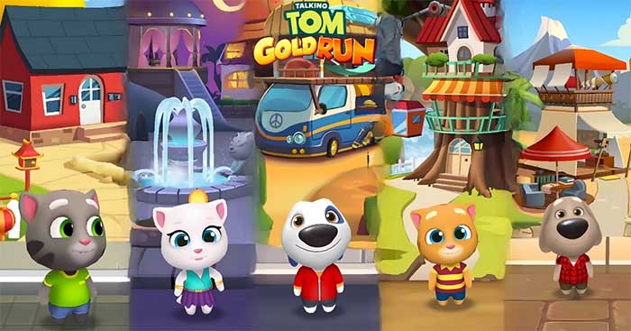 Talking Tom Gold Run cho iOS