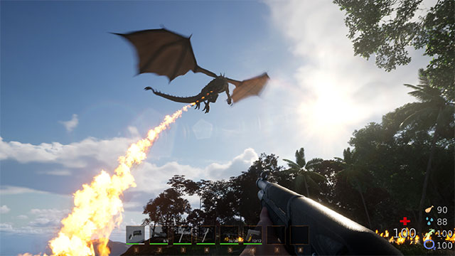 Kiểm tra kỹ năng sinh tồn và thích ứng trên hòn đảo rồng trong game In The Dragon's Wake