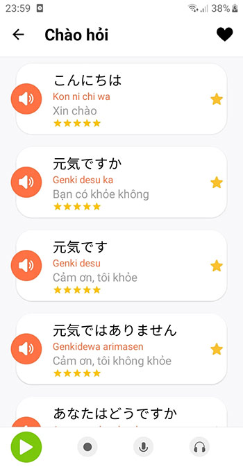 Chào hỏi