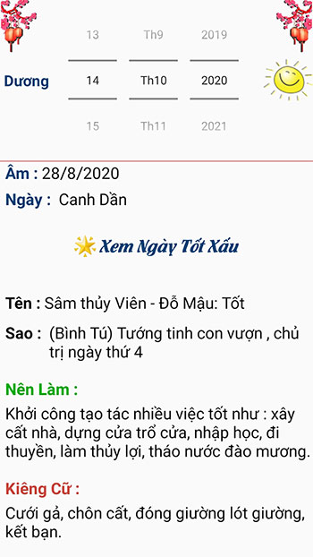 Xem ngày