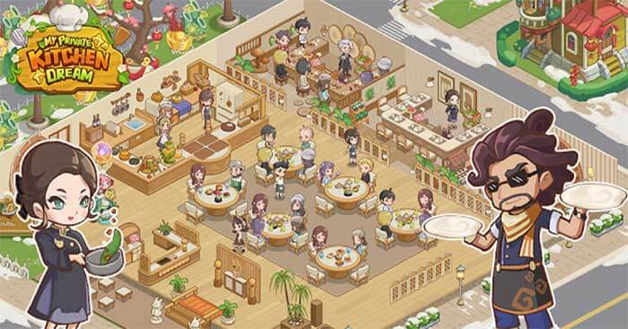 My Private Kitchen Dream là game mô phỏng quản lý nhà hàng dễ thương