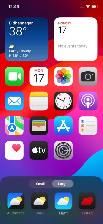 Tùy chỉnh màn hình Home