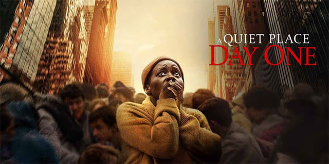 Poster phim Vùng đất câm lặng: Ngày một - A  Quiet Place: Day One chiếu rạp tháng 6