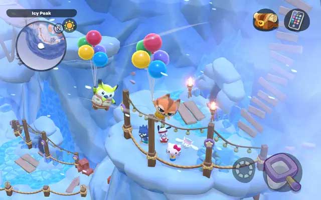 Tham gia nhiều hoạt động độc đáo cùng các nhân vật Sanrio