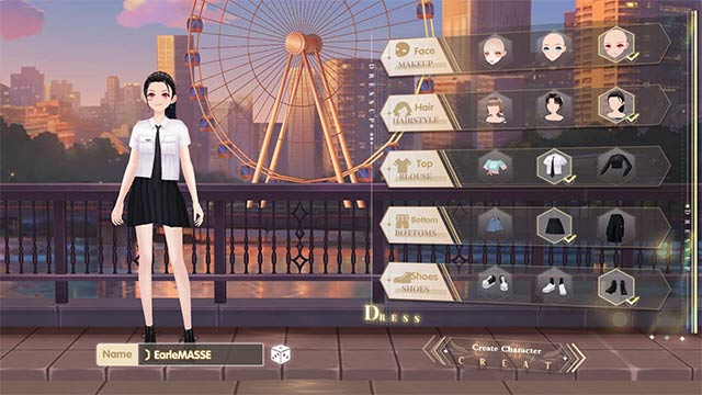 Tạo và tùy chỉnh nhân vật cá tính trong game Party Idol