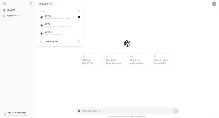 Upload ảnh lên ChatGPT