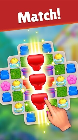 Giải các màn đố match-3