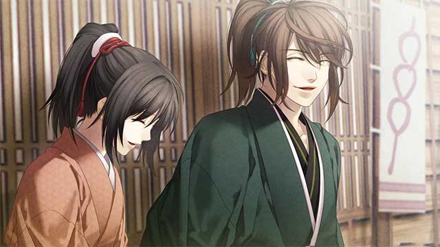 Vào vai nữ chính Chizuru được vây quanh bởi các chiến binh Shinsengumi