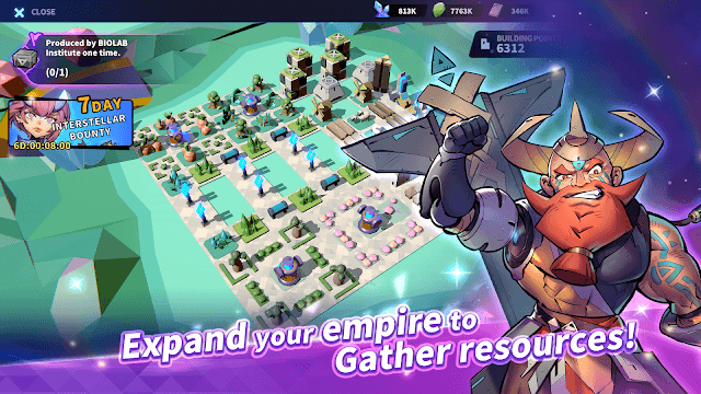 Mở rộng đế chế của bạn, thu thập tài nguyên khi chơi ScarQuest