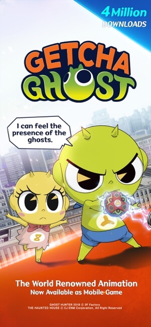 Getcha Ghost cho bạn trải nghiệm bắt ma trong ngôi nhà ma ám